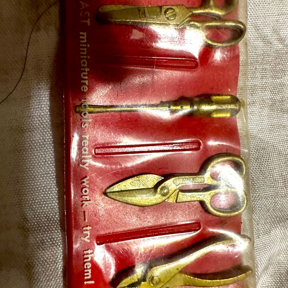 Miniature Tools Scissors Screwdriver Sheers Pliers Knife